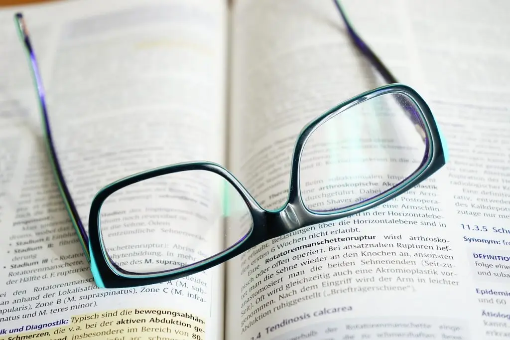 glasses, read, to learn